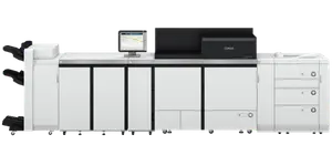 Impressora digital colorida Canon imagePRESS V1350 para alta produção gráfica